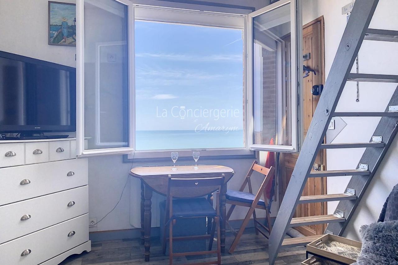 Ab19 - Reves Sales Avec Vue Mer Imprenable Apartment Ault Luaran gambar