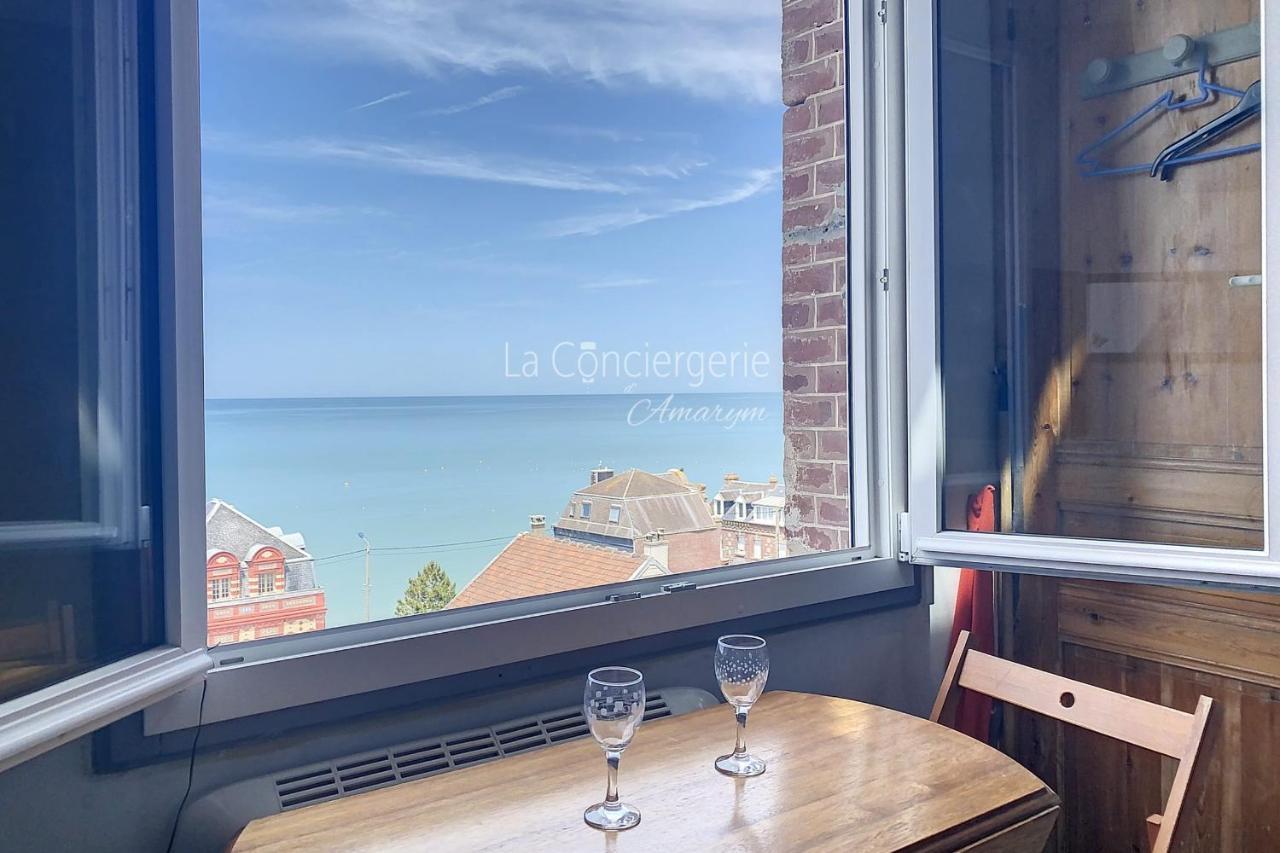 Ab19 - Reves Sales Avec Vue Mer Imprenable Apartment Ault Luaran gambar