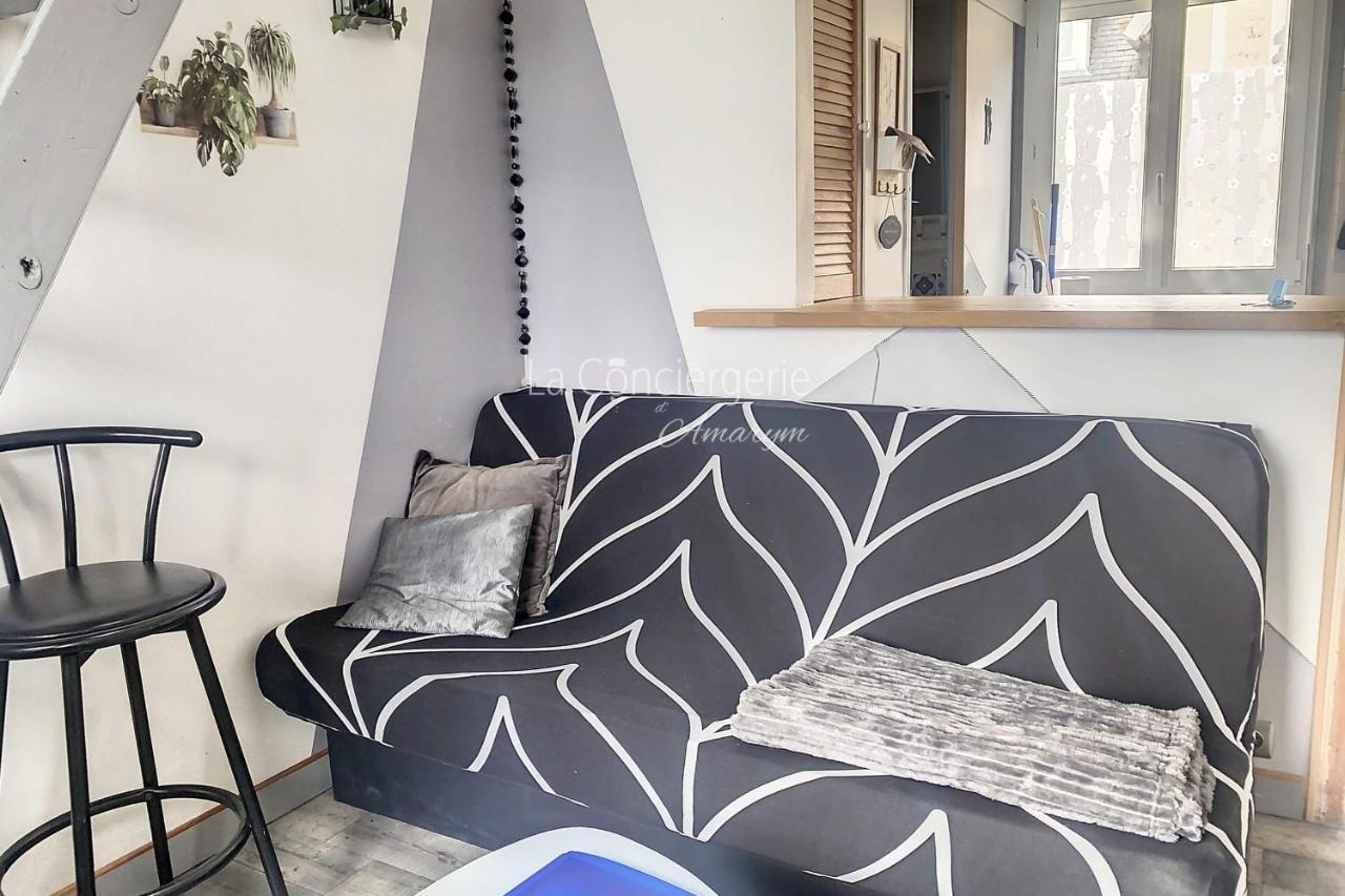 Ab19 - Reves Sales Avec Vue Mer Imprenable Apartment Ault Luaran gambar