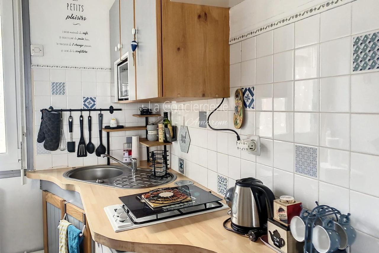 Ab19 - Reves Sales Avec Vue Mer Imprenable Apartment Ault Luaran gambar