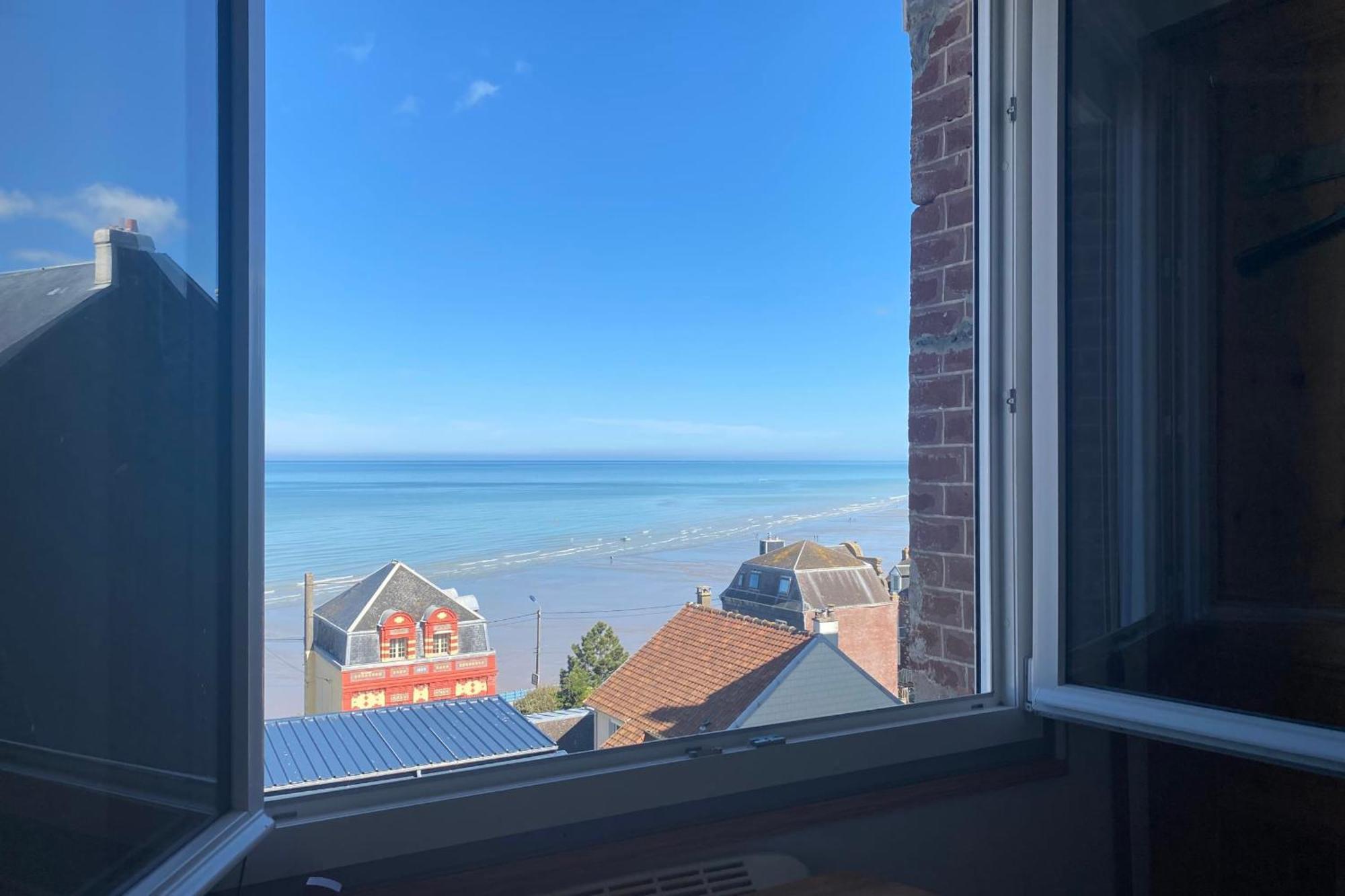 Ab19 - Reves Sales Avec Vue Mer Imprenable Apartment Ault Luaran gambar