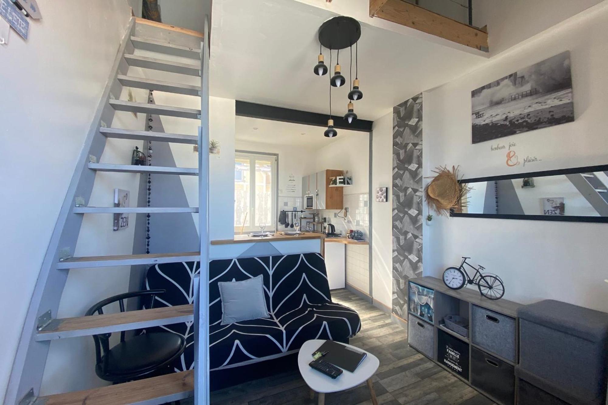 Ab19 - Reves Sales Avec Vue Mer Imprenable Apartment Ault Luaran gambar